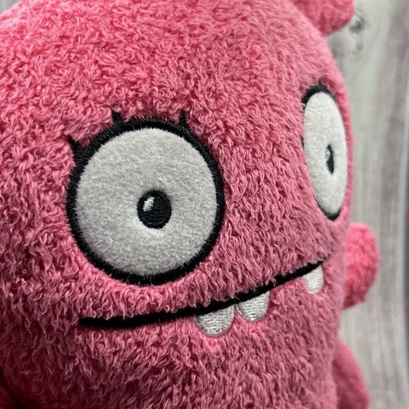 Ugly Doll- Moxie - Pink 9 Inch Plush- Yours Truly Weighted Bean Bottom - Picture 6 of 9